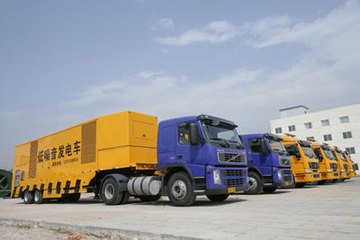 拉萨发电车租赁-发电机组散热器铜质与铝质哪个散热好？